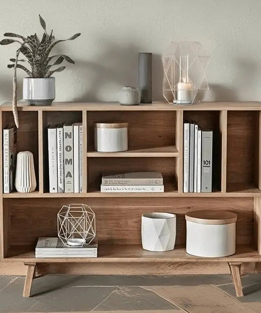 وحدة تخزين خشبية 120*30*90 سم - ROD345 - Homix