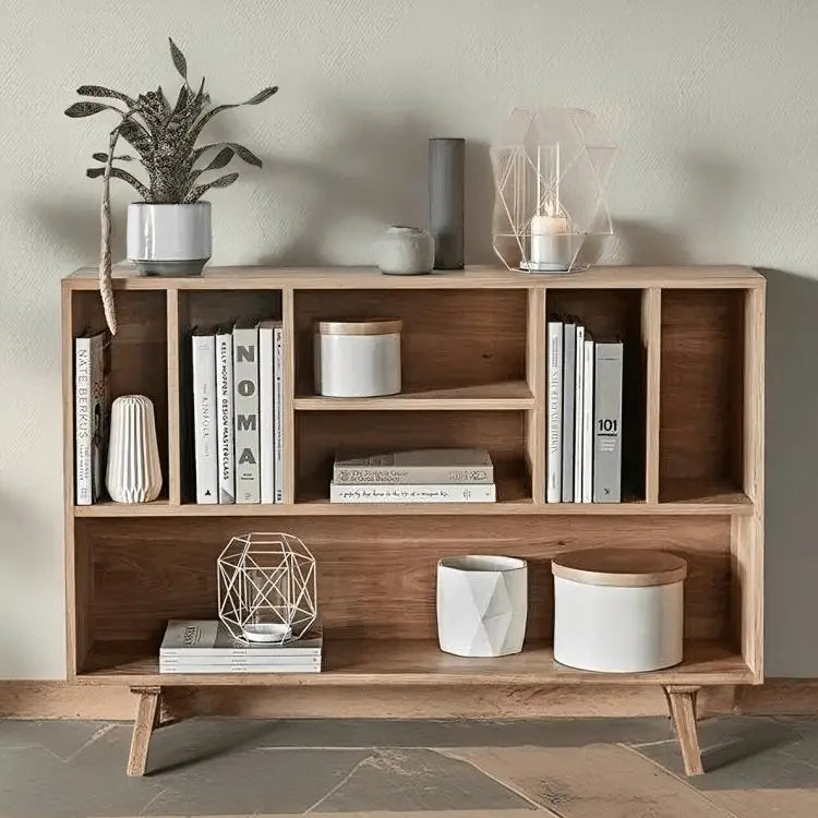 وحدة تخزين خشبية 120*30*90 سم - ROD345 - Homix