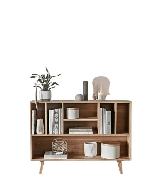 وحدة تخزين خشبية 120*30*90 سم - ROD345 - Homix