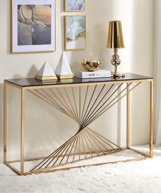 NArt87 - كونسول بسطح زجاج