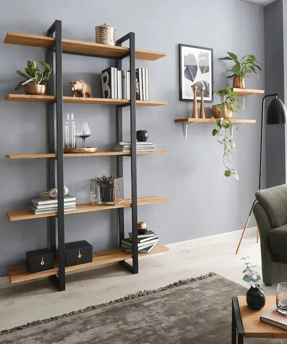 NArt25 - Wooden Shelving Storage Unit