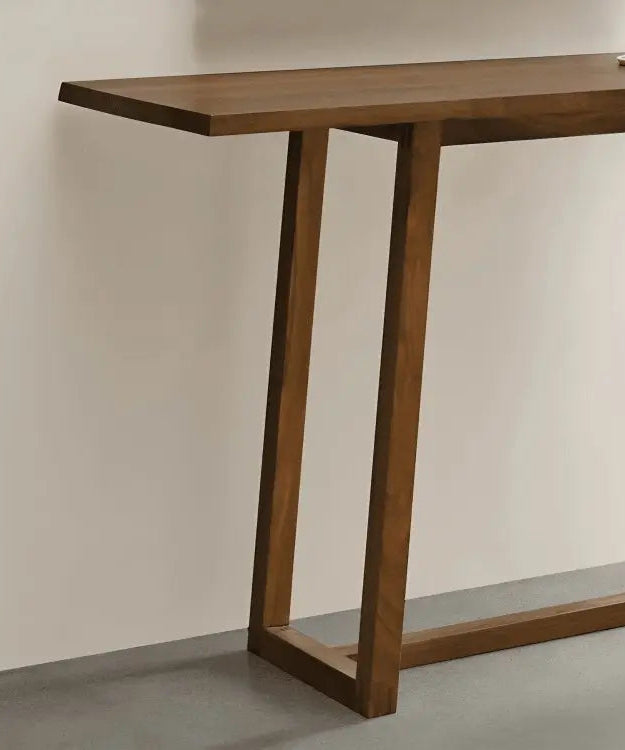 كونسول خشب سويد طبيعي 120*35*85 سم - ROD206 - Homix