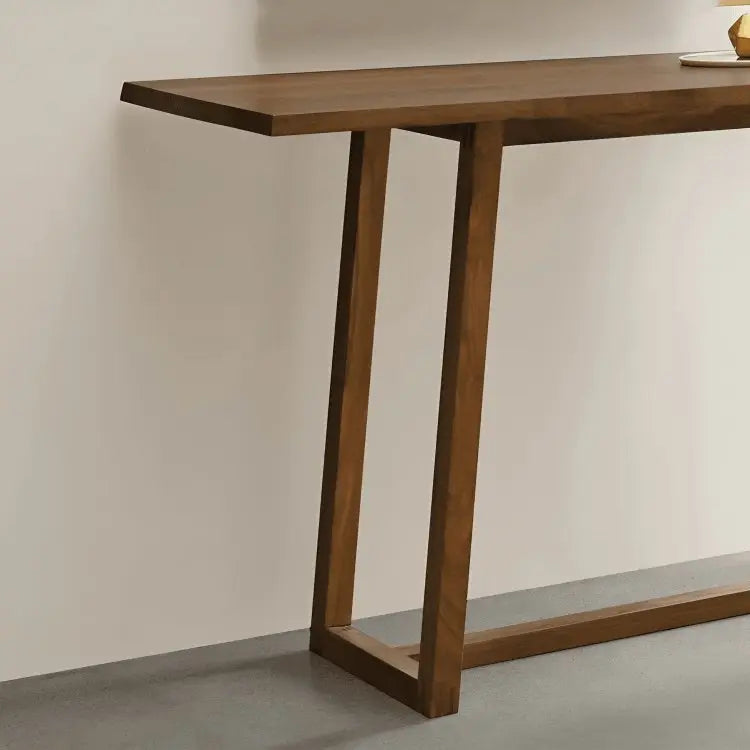 كونسول خشب سويد طبيعي 120*35*85 سم - ROD206 - Homix