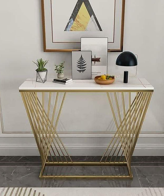 NArt38 - Marble Top Console