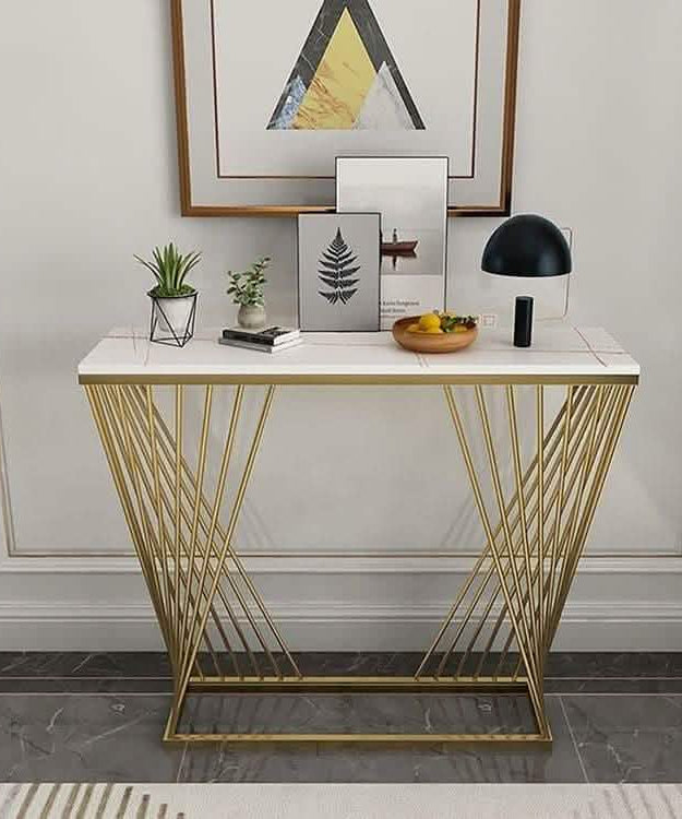 NArt38 - Marble Top Console