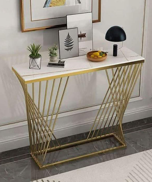 NArt38 - Marble Top Console