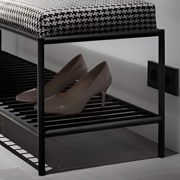 NArt233 - بانكيت معدن أسود