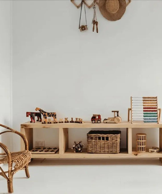 كونسول خشب سويد طبيعي 130*29*50 سم - ROD209 - Homix