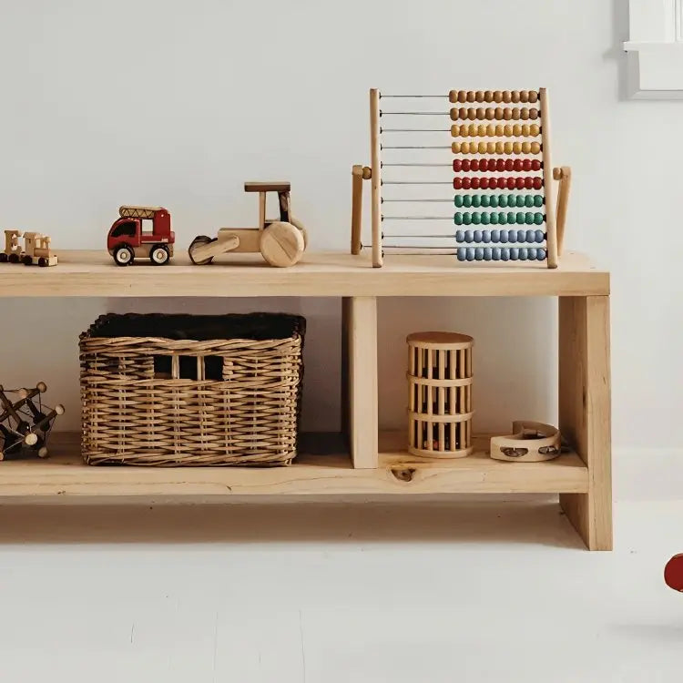 كونسول خشب سويد طبيعي 130*29*50 سم - ROD209 - Homix