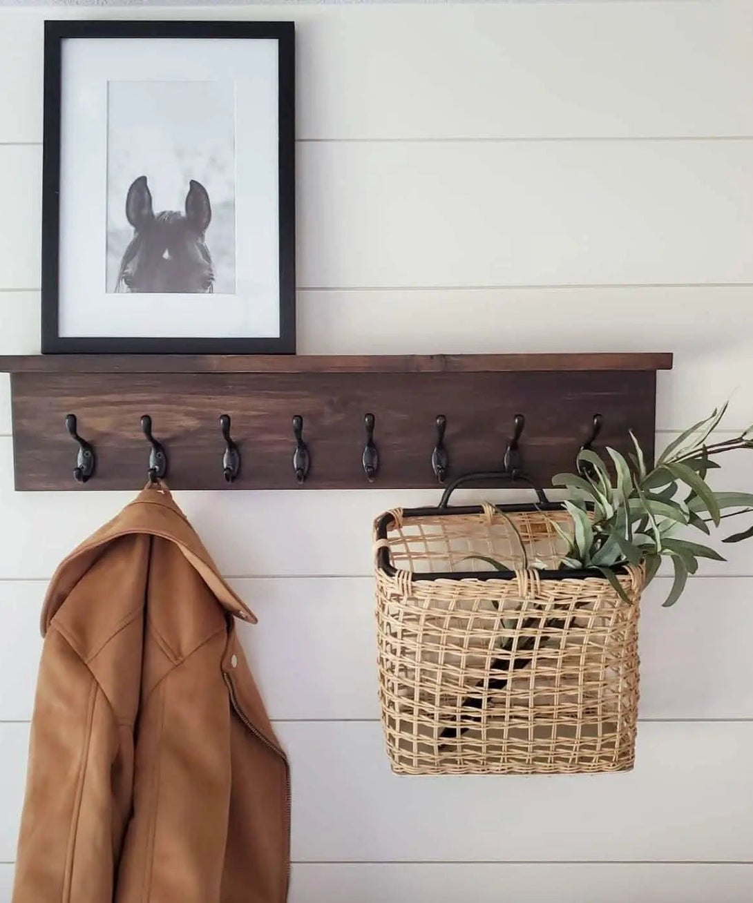 رف مزود بعلاقات 13*65*15 سم - ROD138 - Homix