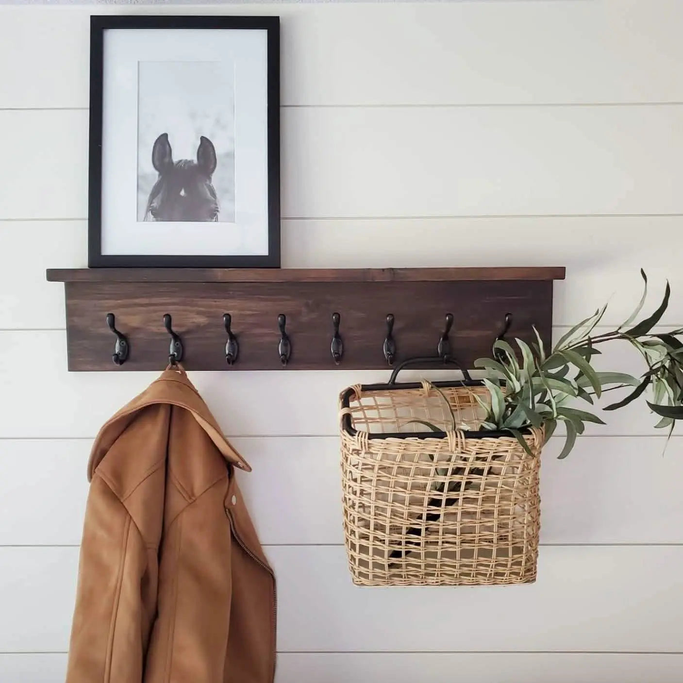 رف مزود بعلاقات 13*65*15 سم - ROD138 - Homix