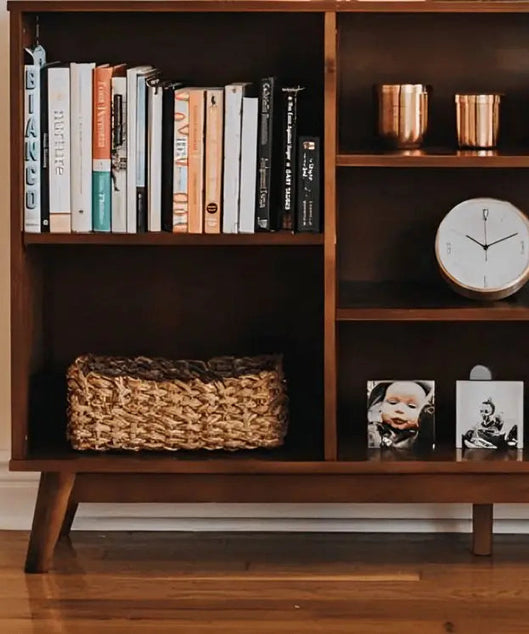 وحدة تخزين خشبية 140*35*85 سم - ROD343 - Homix