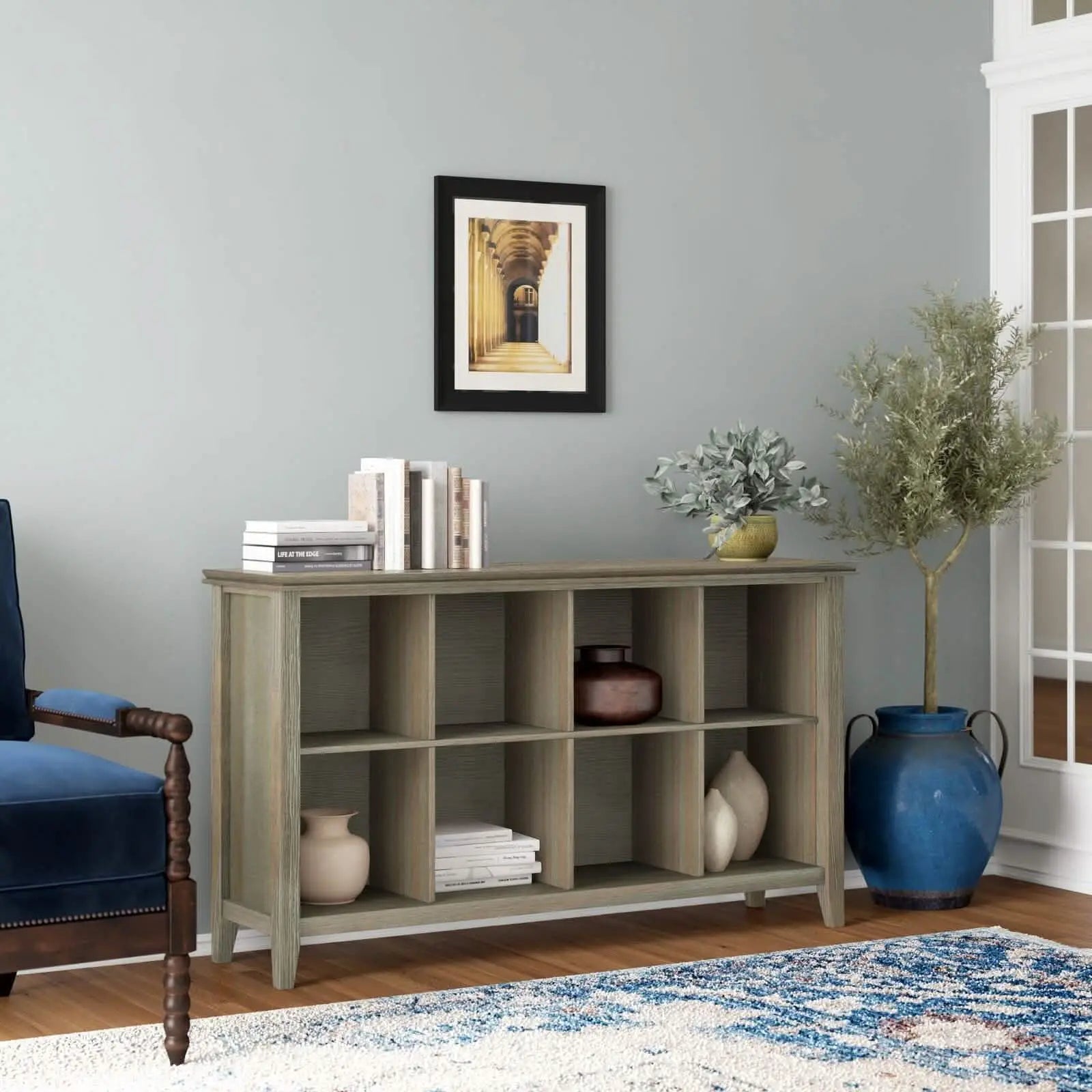 تسوق الأن من هومكس  وحدة تخزين خشبية 140*35*90 سم - ROD353 بأفضل سعر وأفضل جودة 