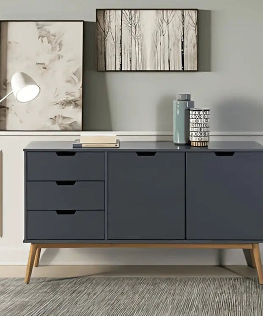 وحدة تخزين خشبية 150*35*93 سم - ROD351 - Homix