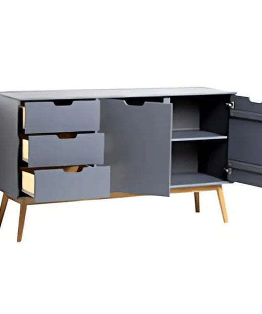 وحدة تخزين خشبية 150*35*93 سم - ROD351 - Homix