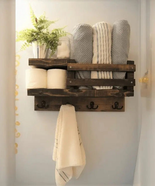 وحدة تخزين مع علاقة 15*55*28 سم - ROD120 - Homix