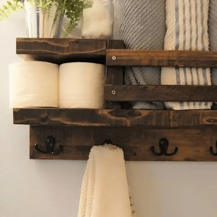 وحدة تخزين مع علاقة 15*55*28 سم - ROD120 - Homix