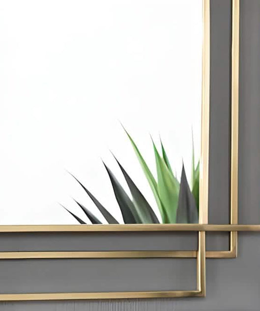 NArt161 - مرايا بإطار ذهبي
