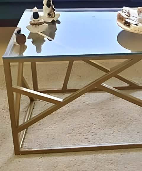 NArt206 - ترابيزة قهوة زجاج