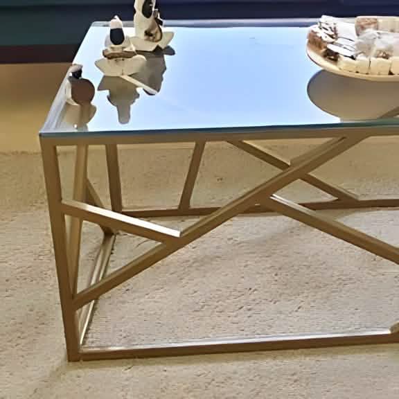 NArt206 - ترابيزة قهوة زجاج