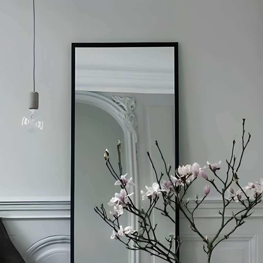 NArt168- مرايا بإطار أسود