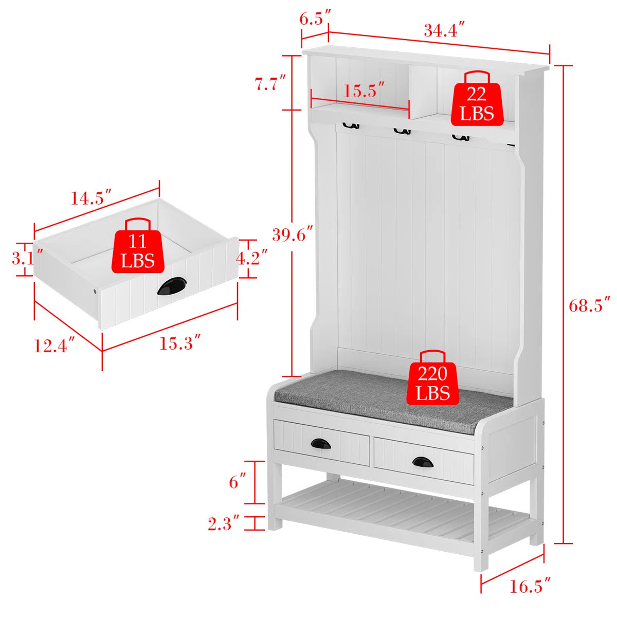 اثاث المدخل ART.W.A.11039