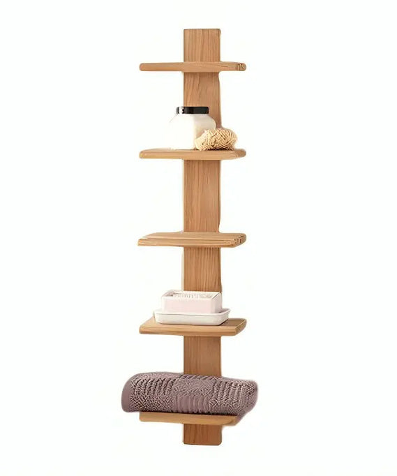 أرفف معلقة خشب موسكي 25*12.5*90 سم - ROD77 - Homix