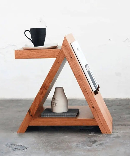 ترابيزة جانبية خشب عزيزي 25*25*40 سم - ROD104 - Homix