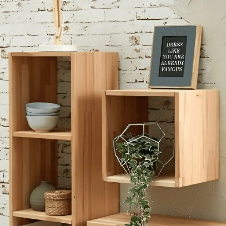 وحدة أرفف خشب كونتر 25*25*75 سم - ROD325 - Homix