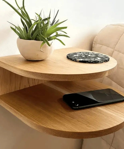 كومود خشب سويد طبيعي 29*40*21 سم - ROD252 - Homix