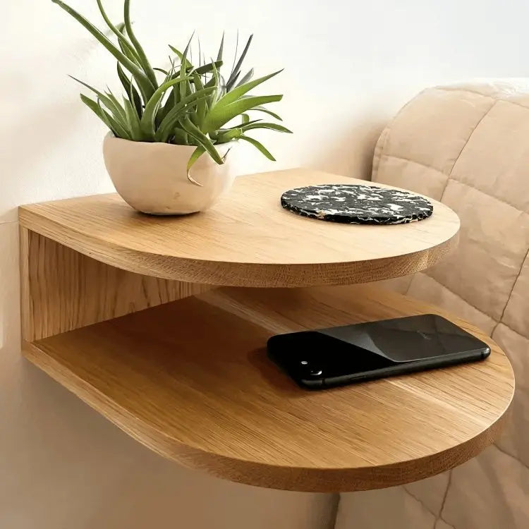 كومود خشب سويد طبيعي 29*40*21 سم - ROD252 - Homix