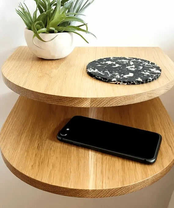 كومود خشب سويد طبيعي 29*40*21 سم - ROD252 - Homix