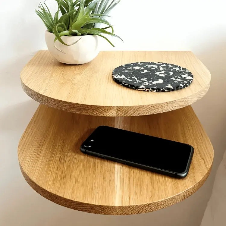 كومود خشب سويد طبيعي 29*40*21 سم - ROD252 - Homix