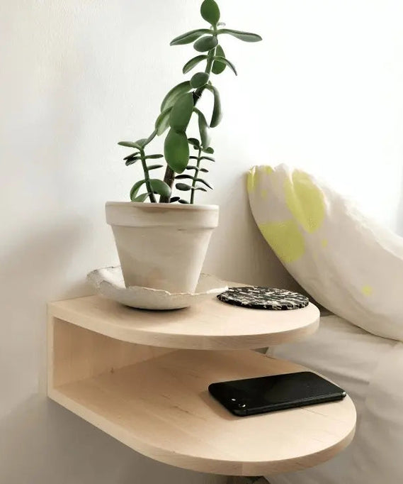 كومود خشب سويد طبيعي 29*40*21 سم - ROD252 - Homix