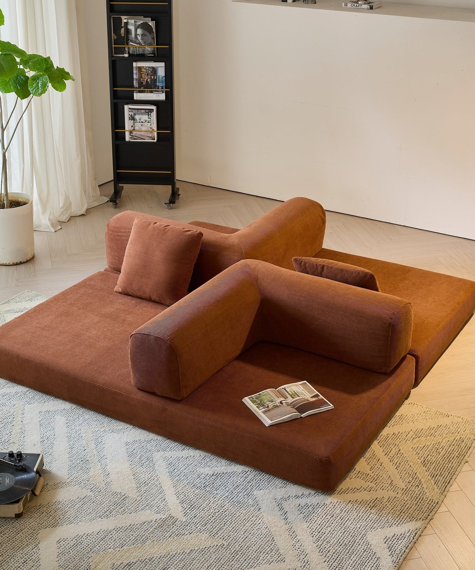 Trendy sofa in several colors and shapes