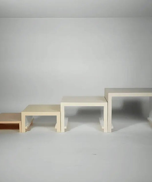 طقم ترابيزات جانبية 30*30*30 سم - ROD92 - Homix