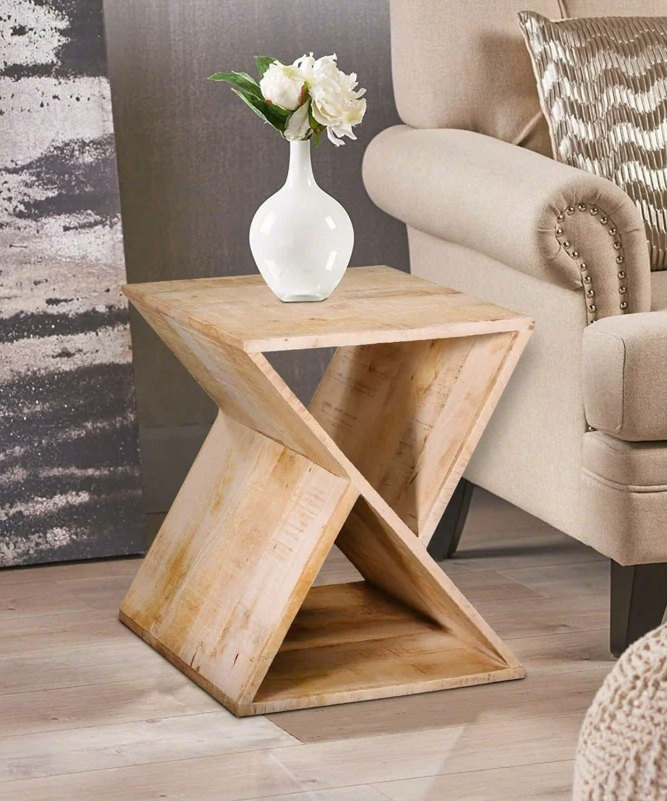 تسوق الأن من هومكس  ترابيزة جانبية خشب عزيزي 30*30*40 سم - ROD108 بأفضل سعر وأفضل جودة 