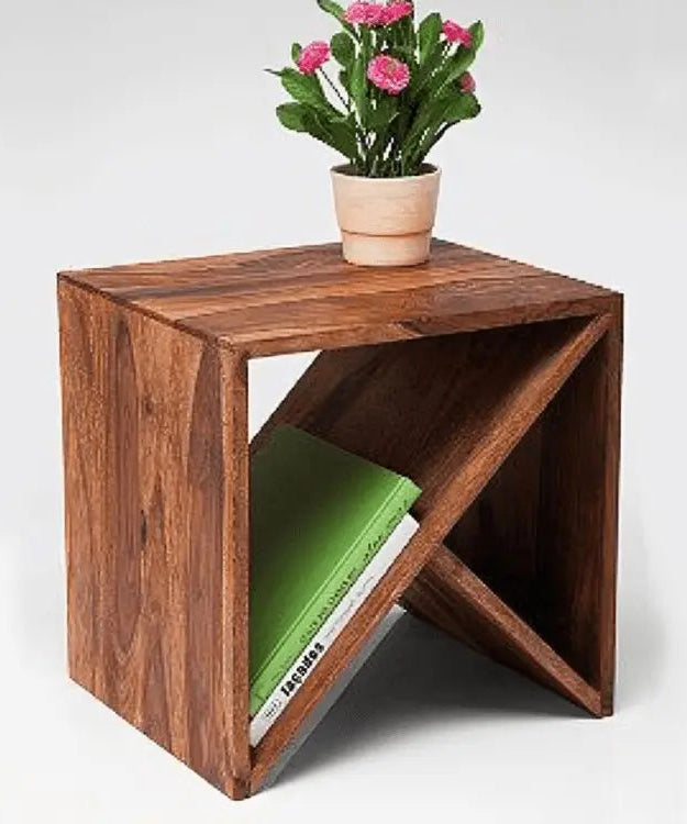 ترابيزة جانبية خشب موسكي 30*30*40 سم - ROD98 - Homix