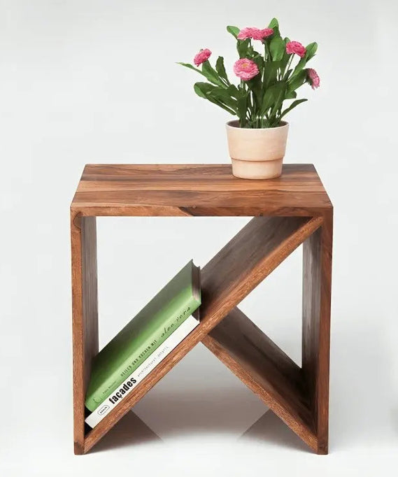 ترابيزة جانبية خشب موسكي 30*30*40 سم - ROD98 - Homix