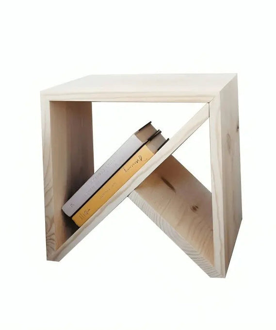 ترابيزة جانبية خشب موسكي 30*30*40 سم - ROD98 - Homix