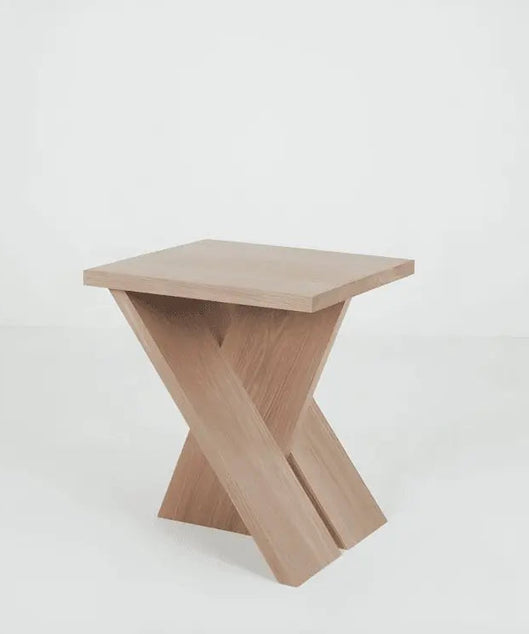 ترابيزة جانبية خشب عزيزي 30*30*50 سم - ROD95 - Homix