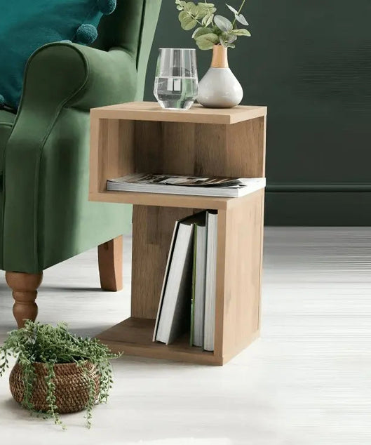 ترابيزة جانبية خشب عزيزي 30*30*60 سم - ROD113 - Homix