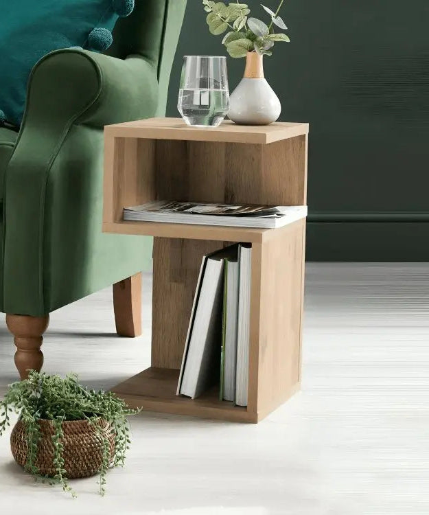 ترابيزة جانبية خشب عزيزي 30*30*60 سم - ROD113 - Homix