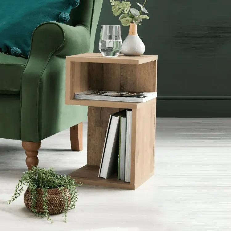 ترابيزة جانبية خشب عزيزي 30*30*60 سم - ROD113 - Homix