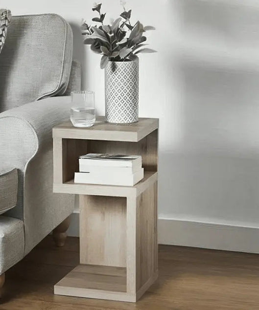 ترابيزة جانبية خشب عزيزي 30*30*60 سم - ROD113 - Homix