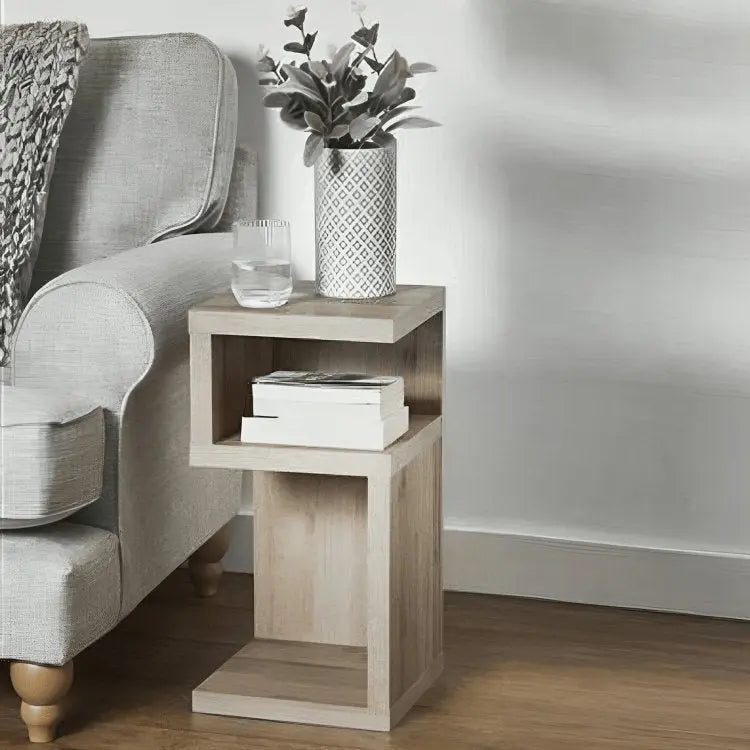 ترابيزة جانبية خشب عزيزي 30*30*60 سم - ROD113 - Homix