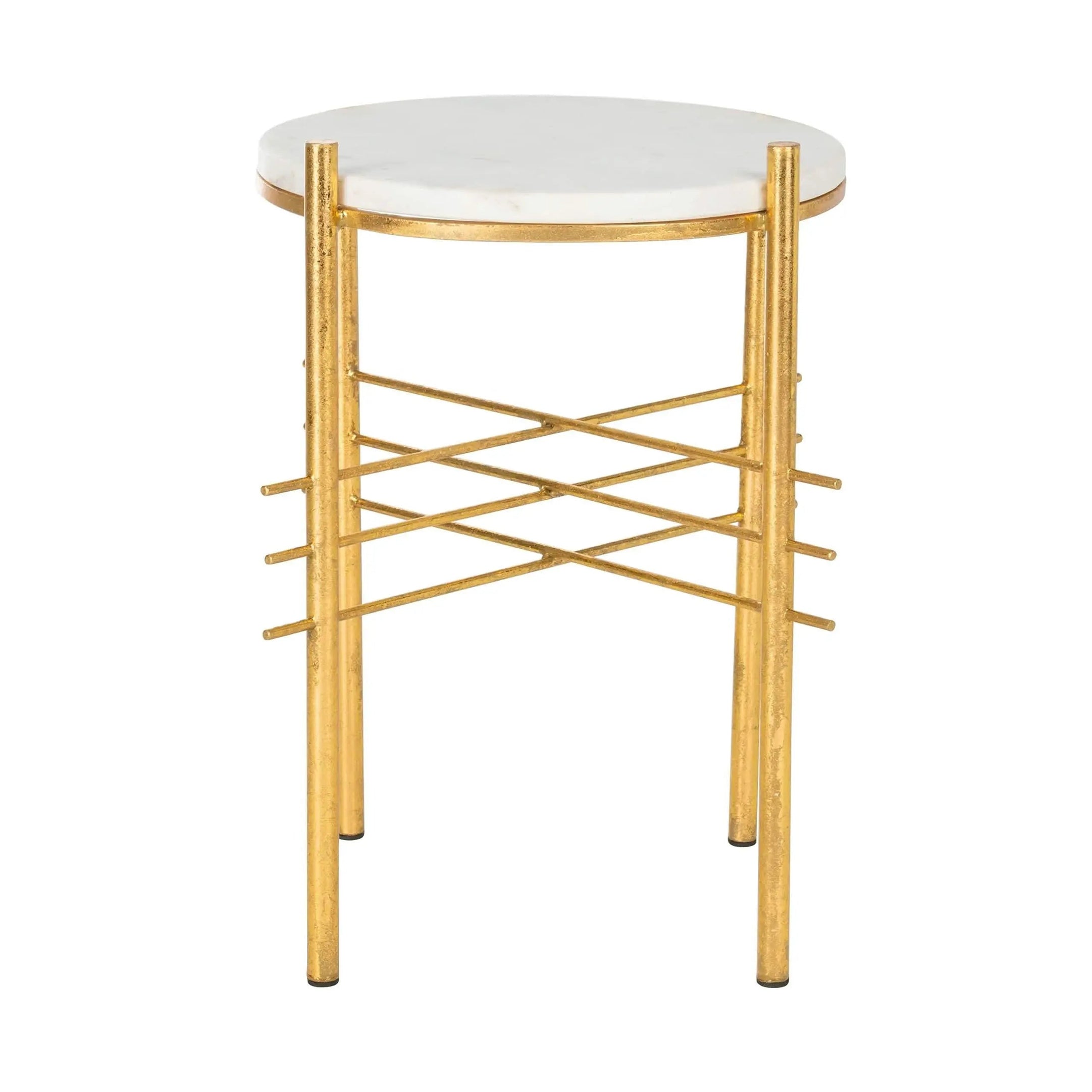 NArt110 - Side table with marble top