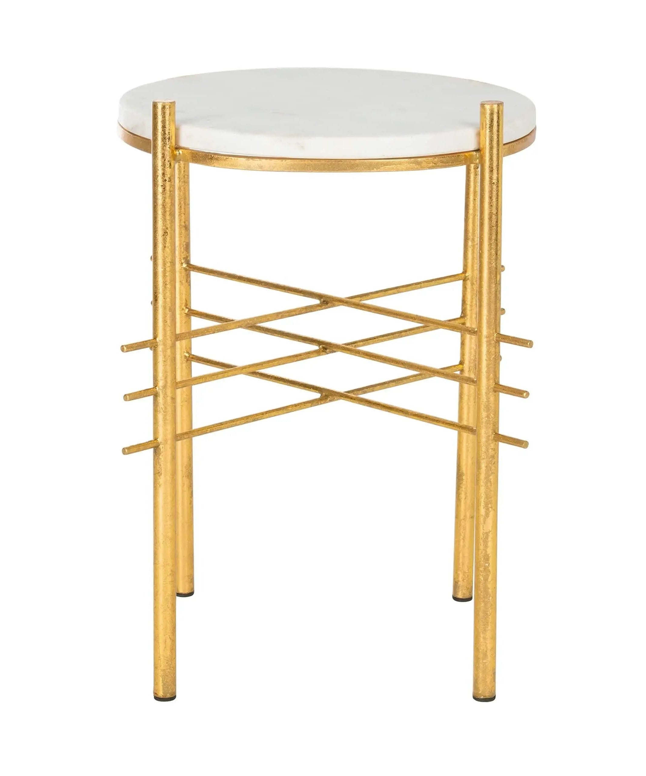 NArt110 - Side table with marble top