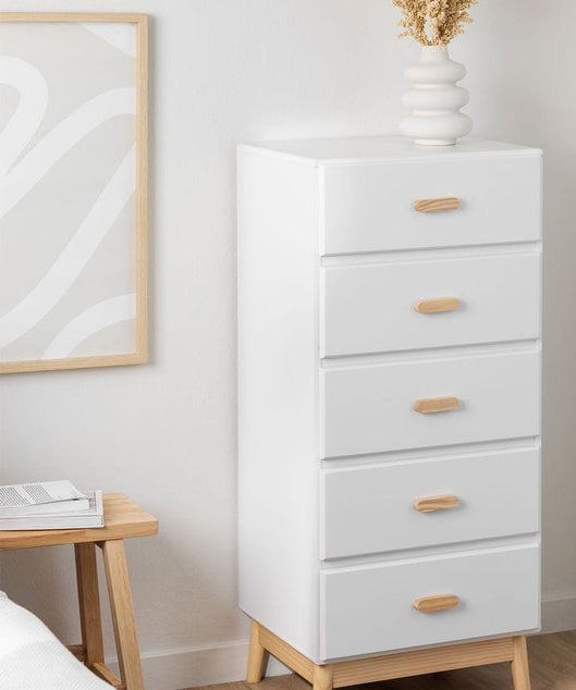 ART.W.AW6006 - وحدة ادراج ابيض*بيج