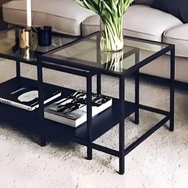 NArt200 - ترابيزة قهوة زجاج